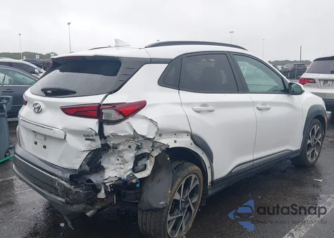 2022 Hyundai Kona Limited z USA, uszkodzony, nr VIN KM8K5CA36NU790047